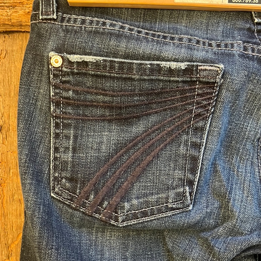 7 for All Mankind Dojo wide-leg low rise jeans